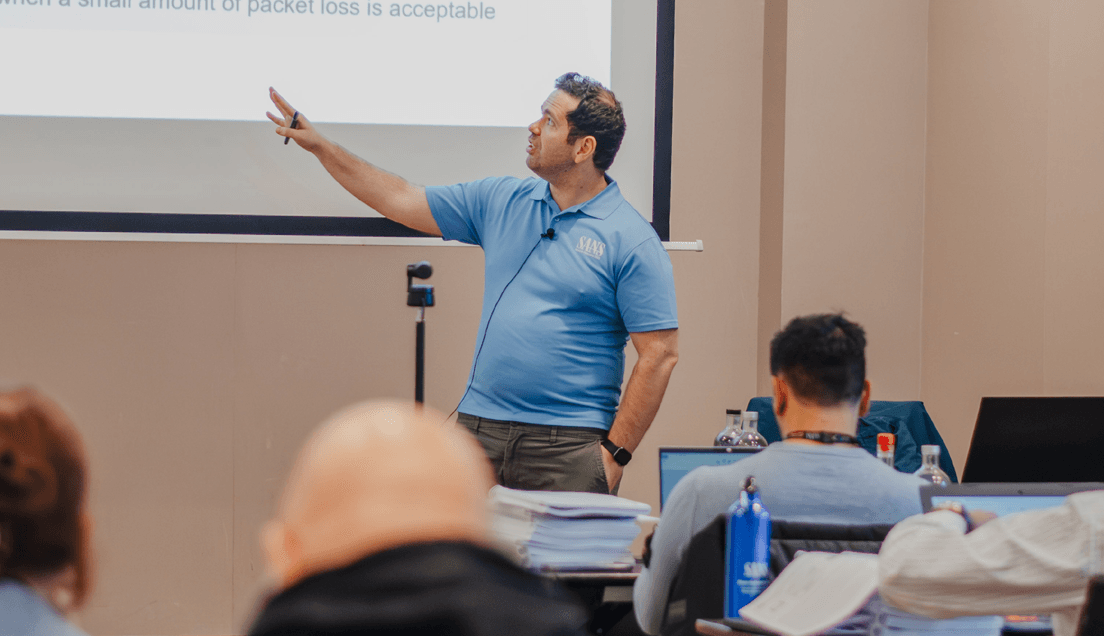 Instructor Teaching Classroom