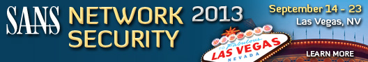 Network Security 2013 - Las Vegas