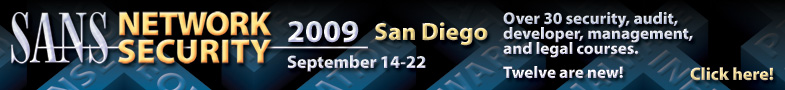 SANS Network Security 2009