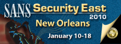 SANS Security East 2010