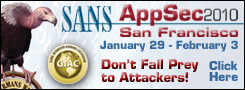SANS AppSec 2010-little