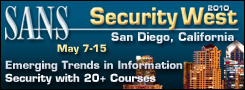SANS Security West 2010