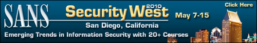 SANS Security West 2010-HP Big