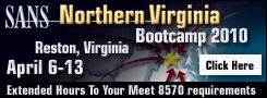 SANS Northern Virginia Bootcamp- Little