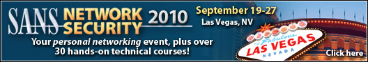 SANS Network Security 2010