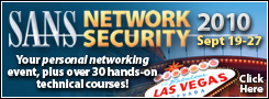 SANS Network Security 2010