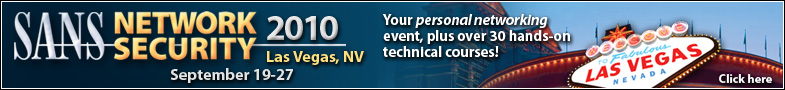 SANS Network Security 2010