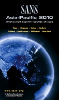 Cover for 2010 APAC Course Catalog