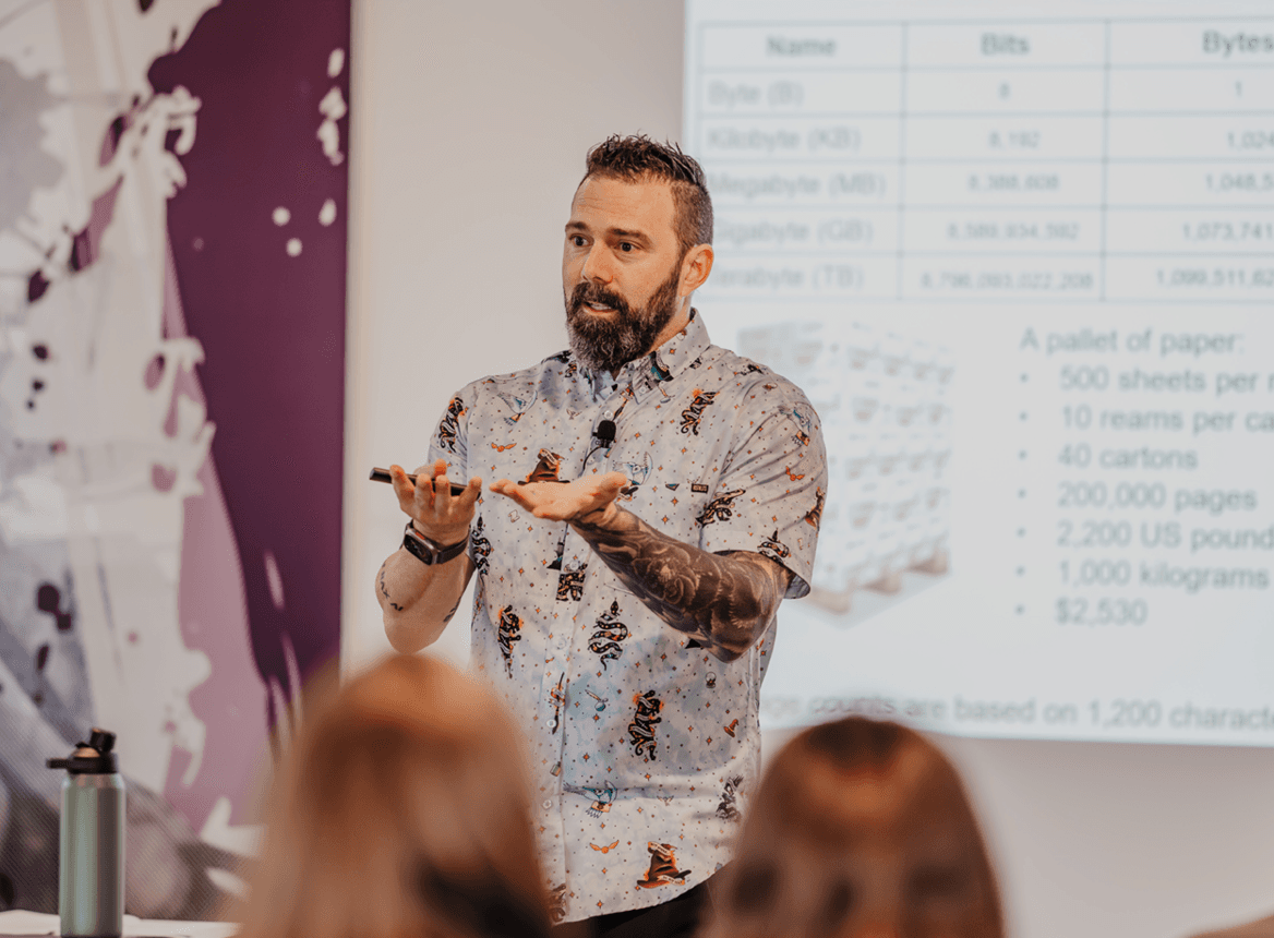 Male Instructor Teaching