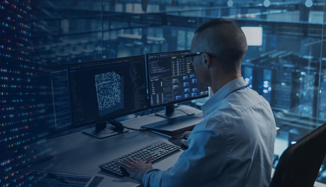 Man working in office