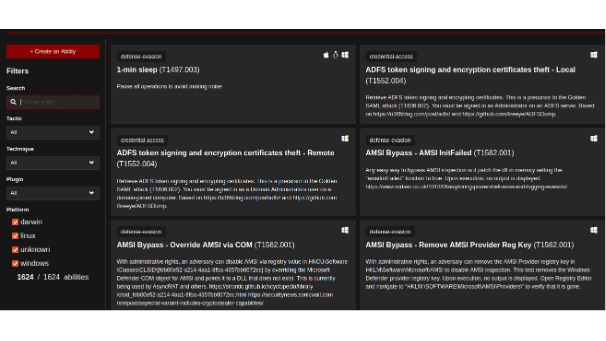 CALDERA Abilities Page