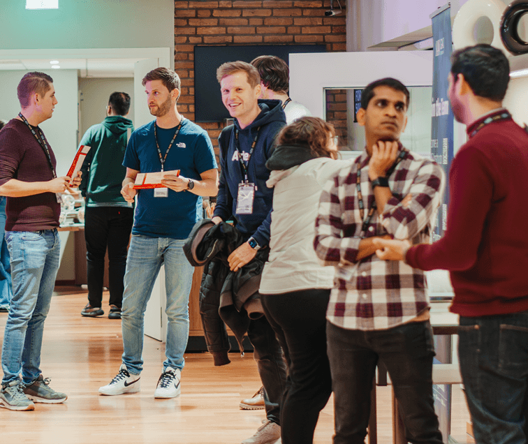 People Coming In To Venue