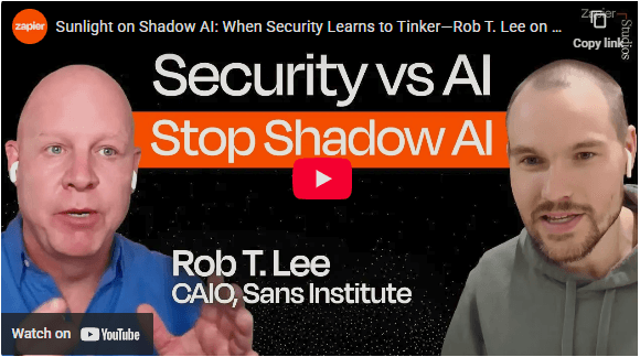 Rob T. Lee and Wade Foster