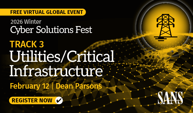 Utilities and Critical Infrastructure Track