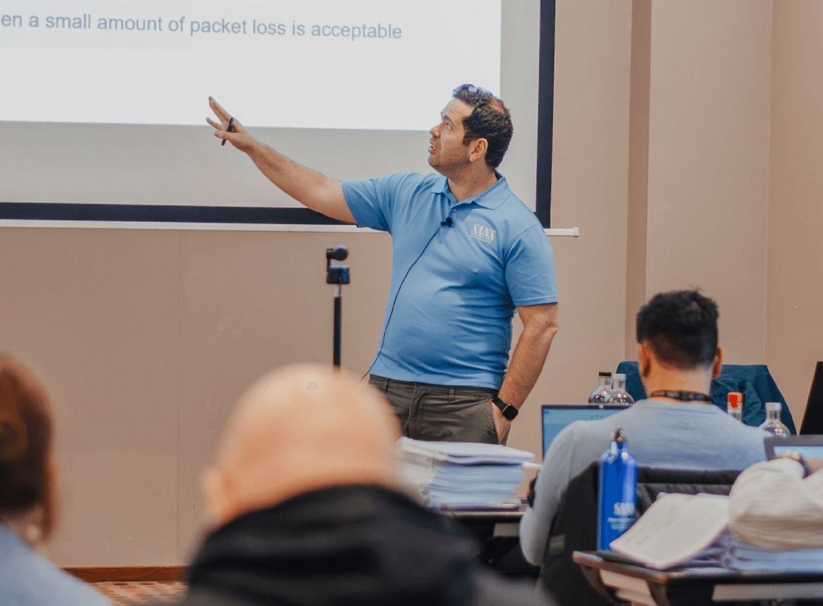 Instructor Teaching Classroom