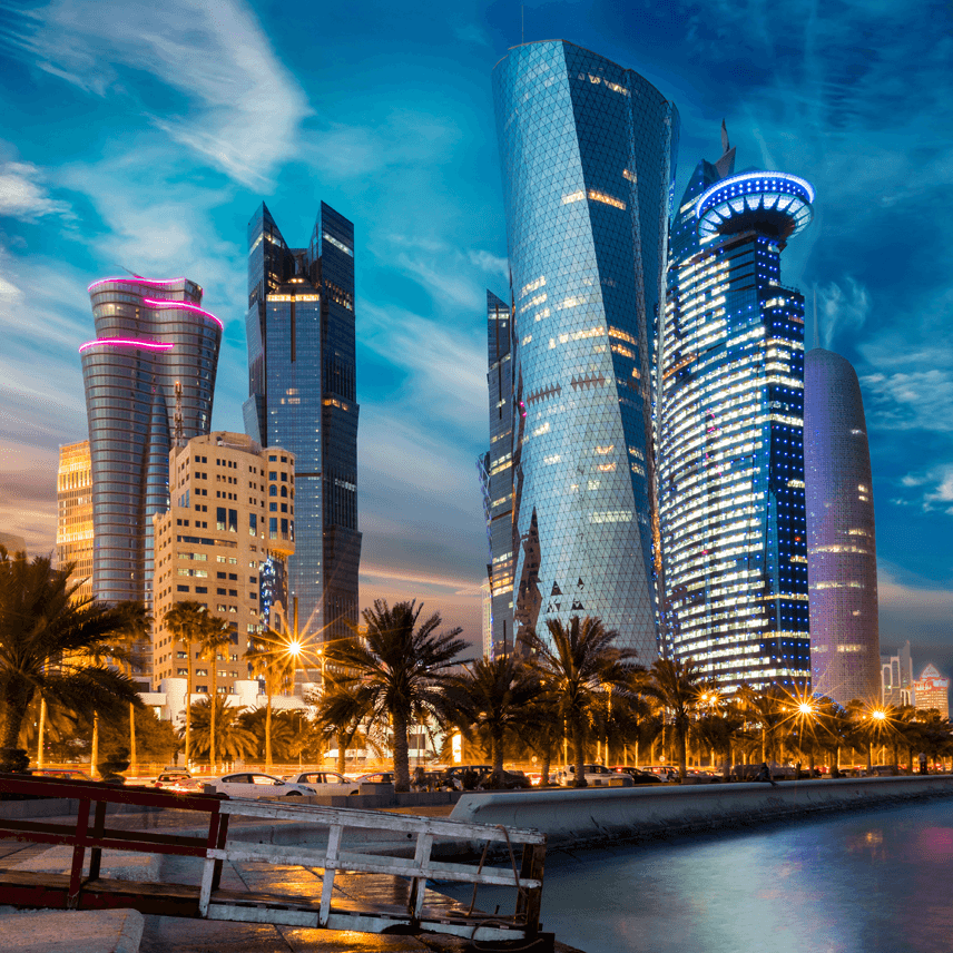 Doha, Skycrapers