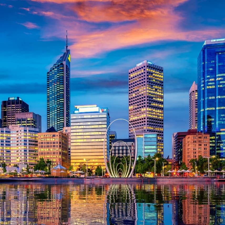 Perth: City at Dusk