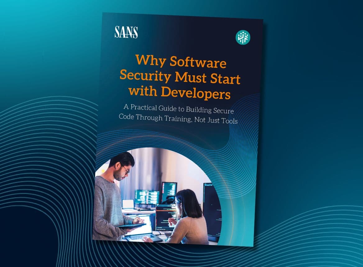 Why Software Securit Must Start with Developers