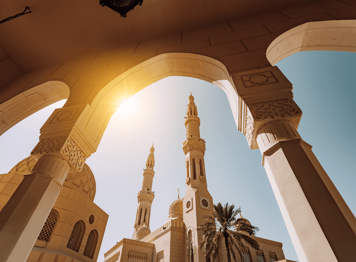 Dubai, White Buildings