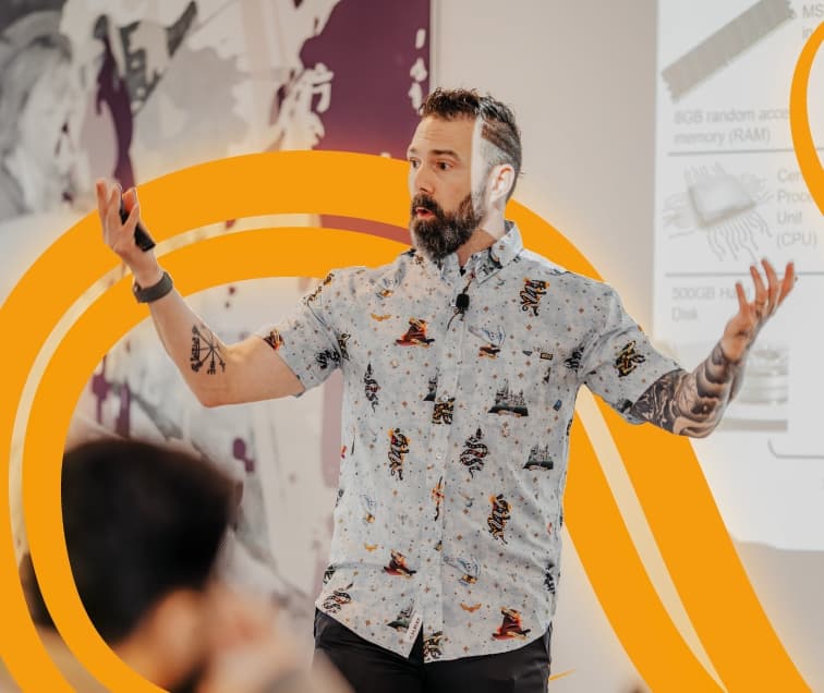 Rich Greene Instructing