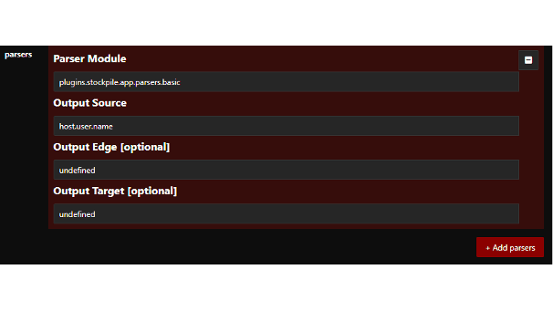 CALDERA Parser Output