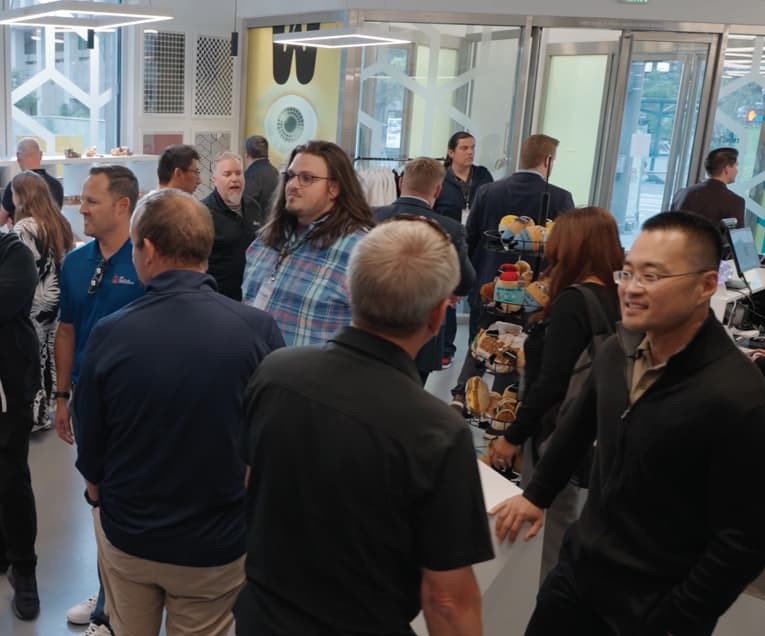 People Socializing at an Event