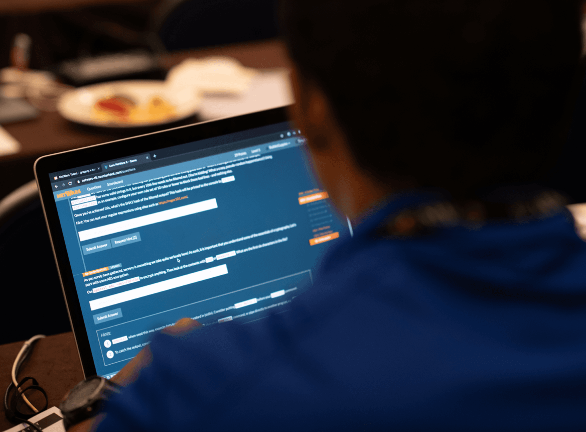 Code on Laptop Screen