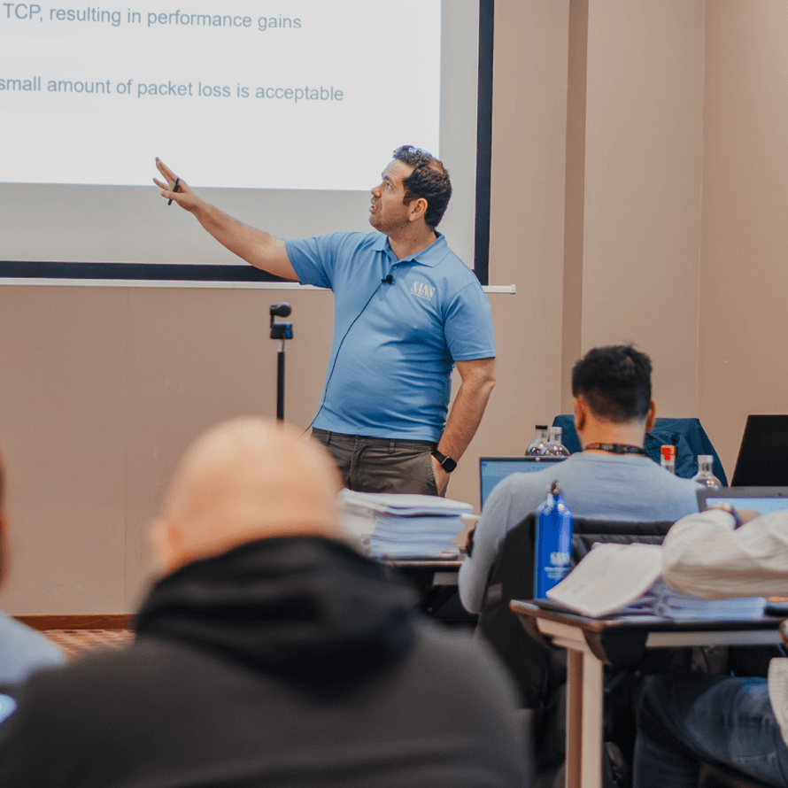 Instructor Teaching Classroom