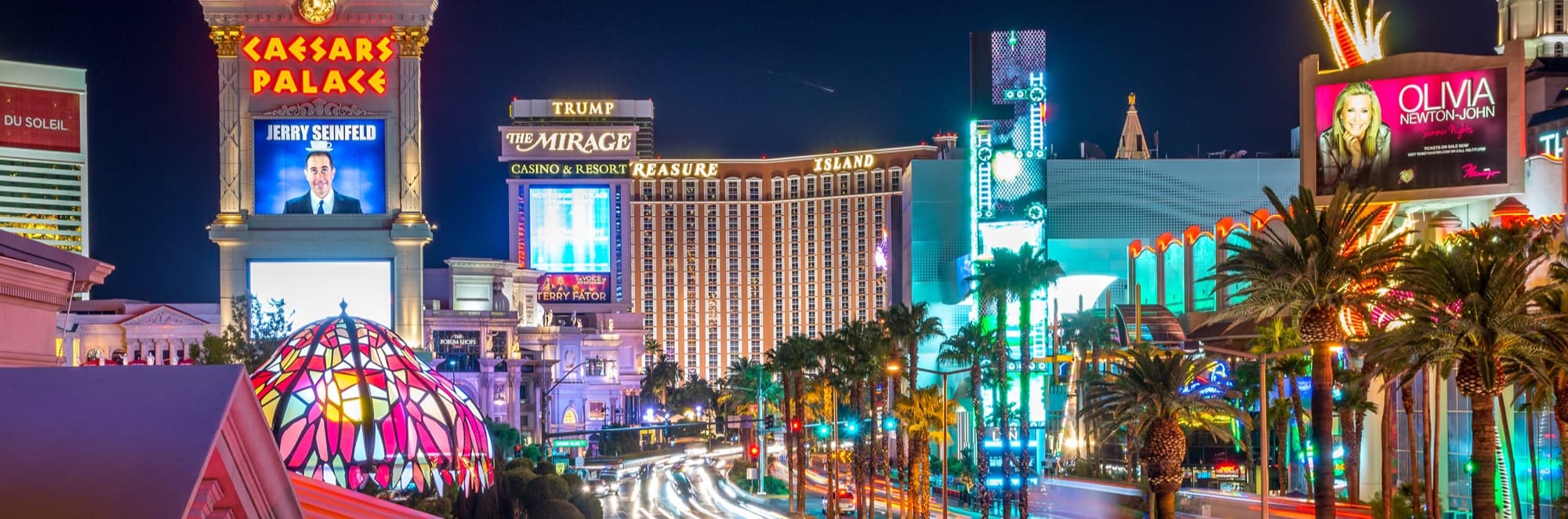 Las Vegas, Mirage at Night