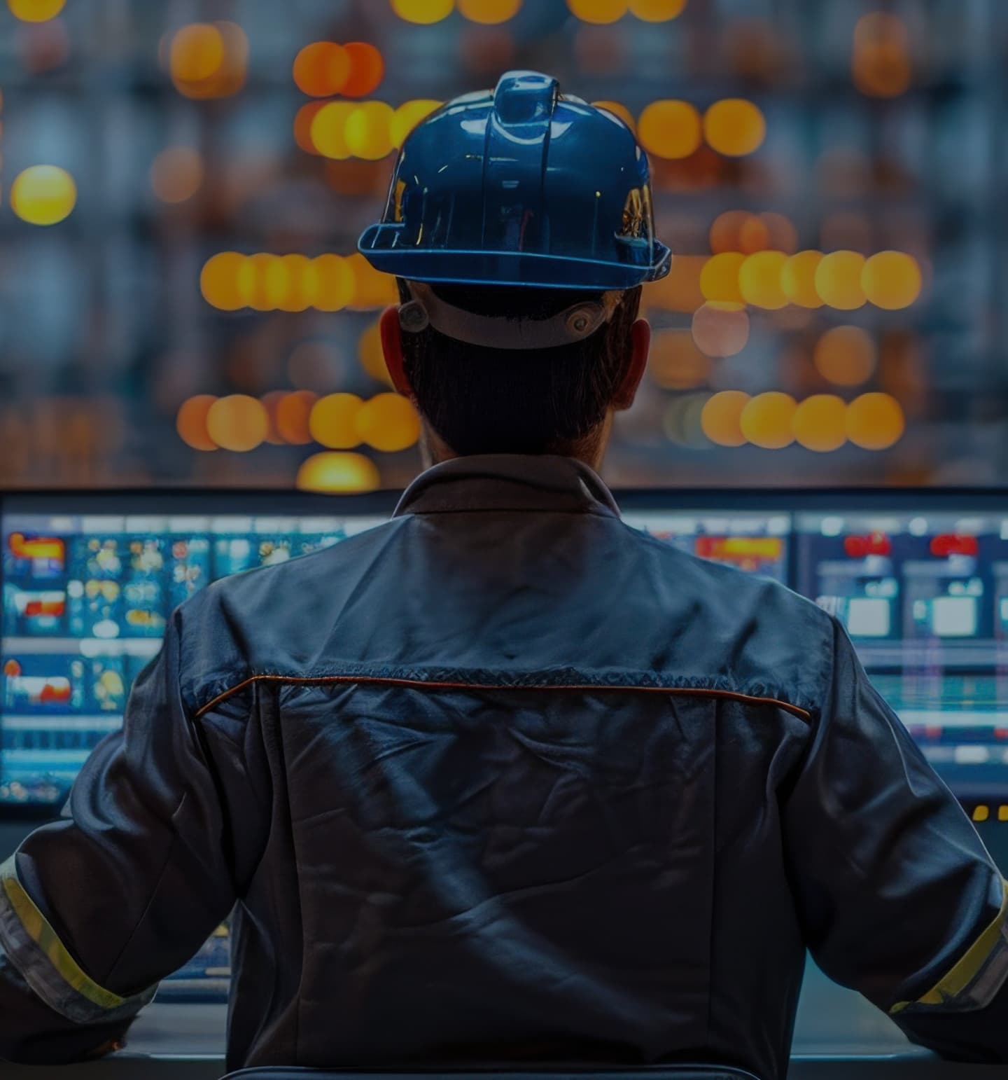 Man in ICS Control Room