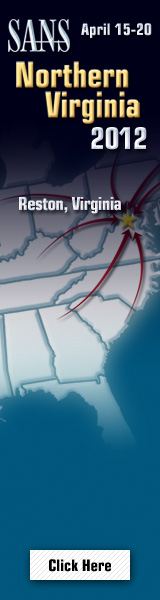 SANS Northern Virginia 2012 - Reston