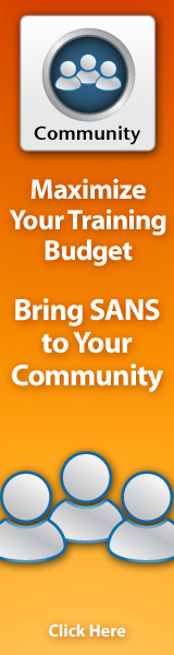 Community SANS Training