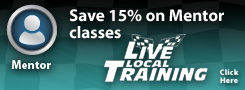 Save 15% on Mentor classes