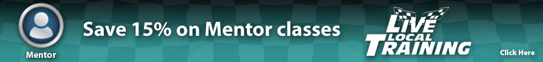 Save 15% on Mentor classes