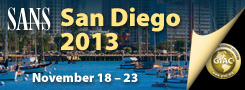 SANS San Diego 2013