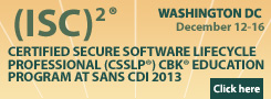 SANS CDI 2013 - DC
