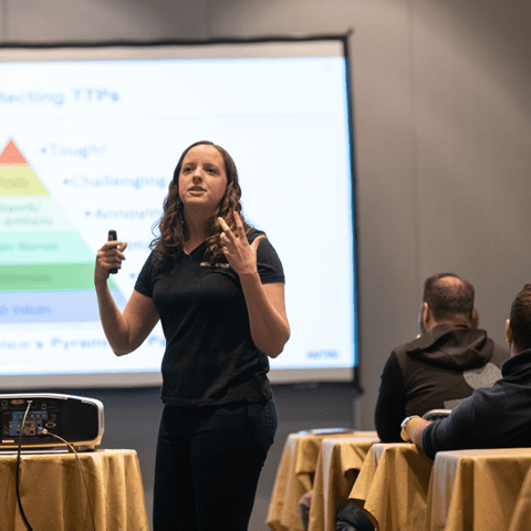 Katie Nichols: Teacher in Classroom Explaining a Concept