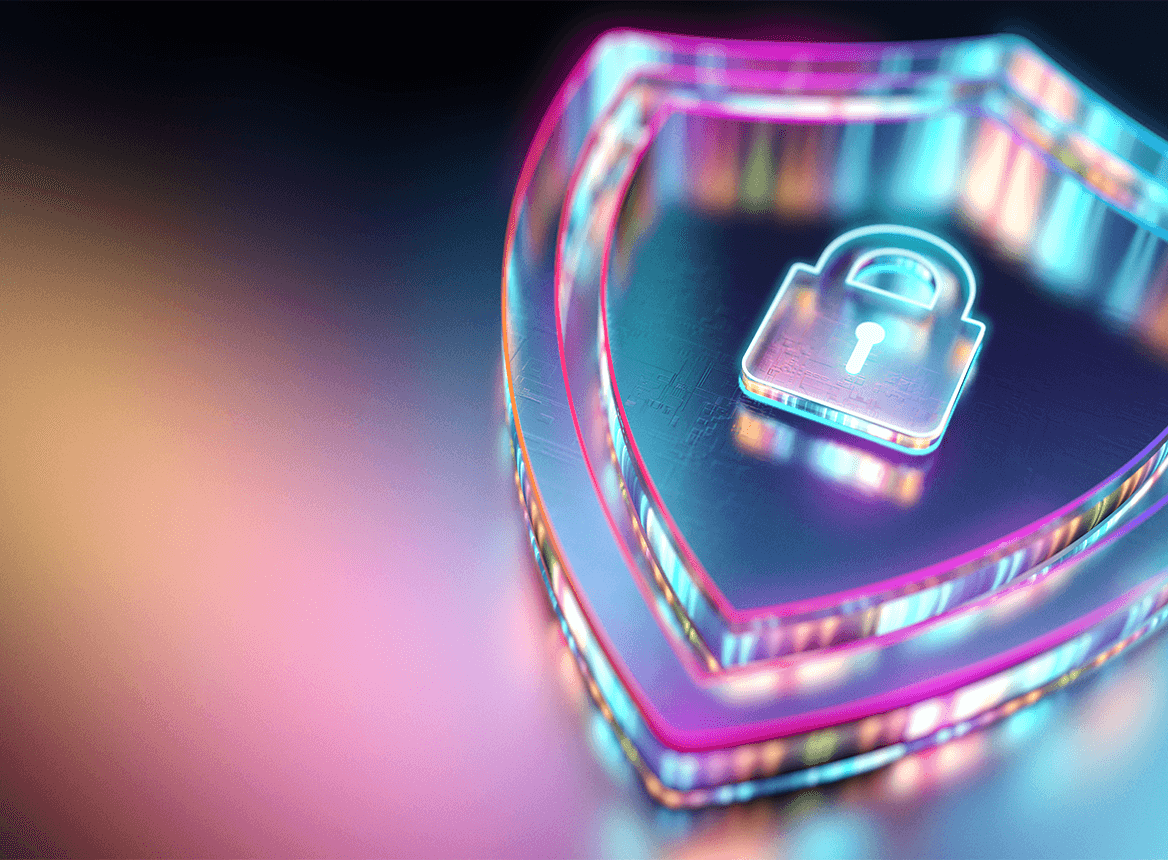 Lock With Shield Around It